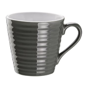 Picture of Olympia Cafe Aroma Mug Charcoal - 340ml 11.5fl oz (Box 6)
