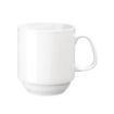 Picture of Olympia Whiteware Stacking Mugs 284ml 10oz (Pack of 12) - CB461