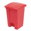 Picture of Jantex Kitchen Pedal Bin Red 45Ltr - DC708