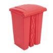 Picture of Jantex Kitchen Pedal Bin Red 45Ltr - DC708