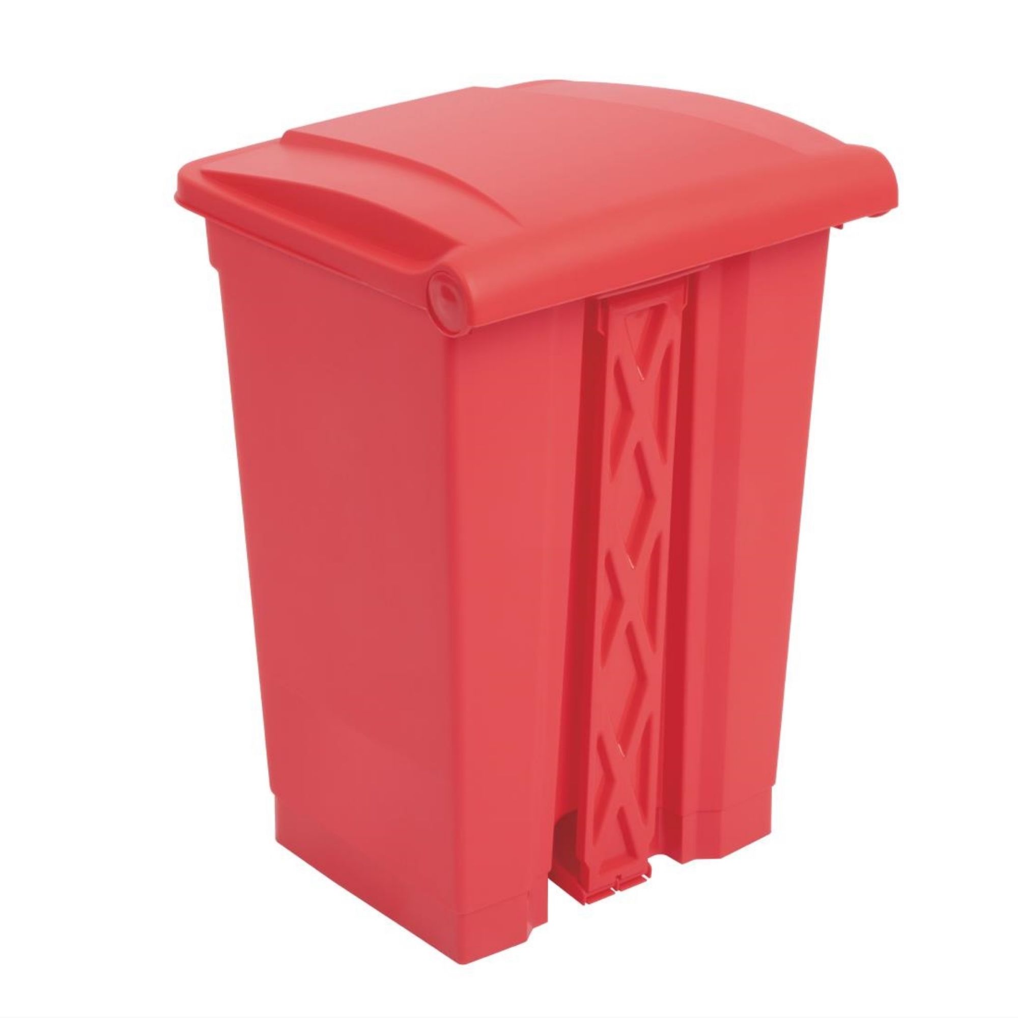 Picture of Jantex Kitchen Pedal Bin Red 45Ltr
