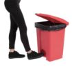 Picture of Jantex Kitchen Pedal Bin Red 45Ltr - DC708