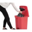 Picture of Jantex Kitchen Pedal Bin Red 45Ltr - DC708