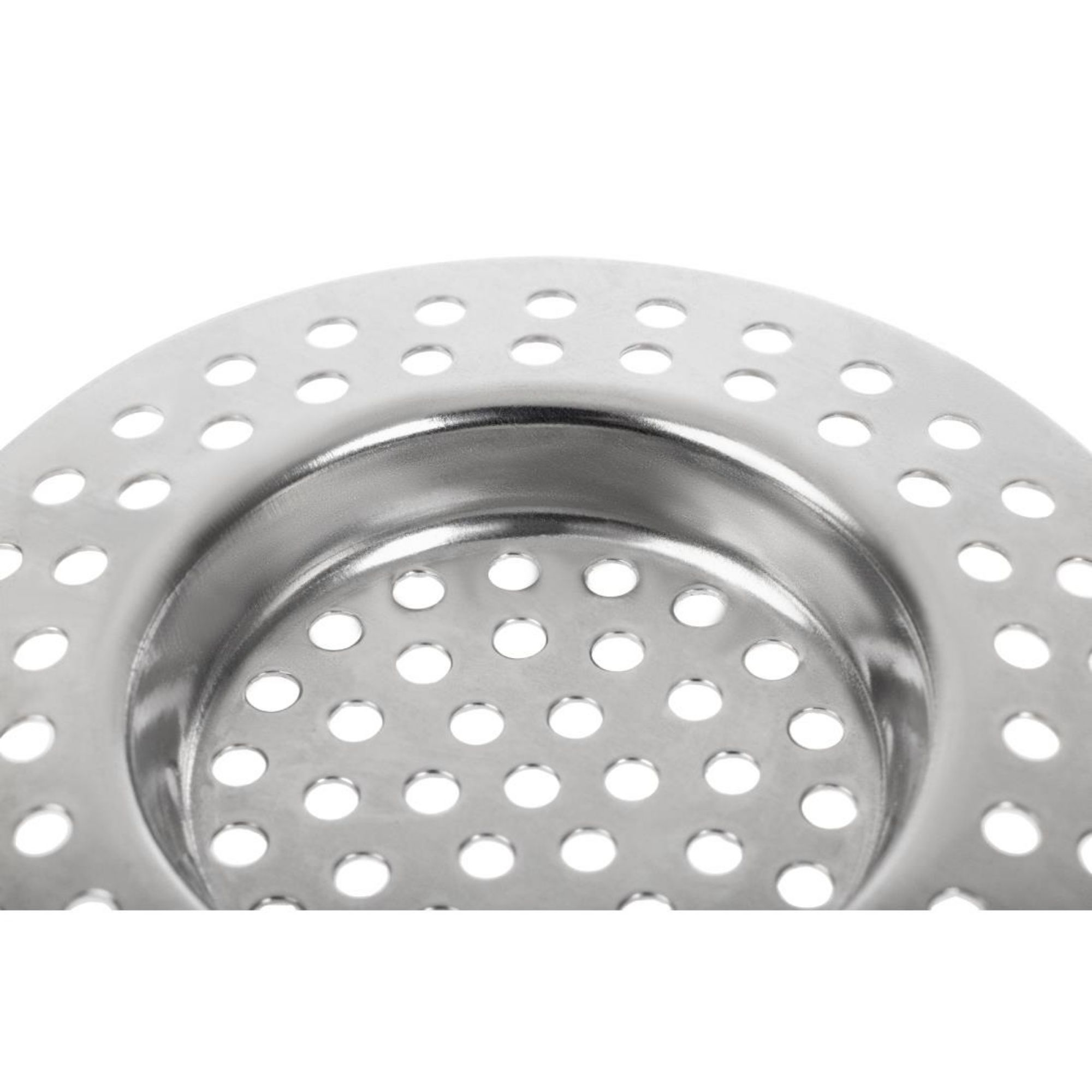 Picture of KitchenCraft Stainless Steel Large Hole Sink Strainer 75mm