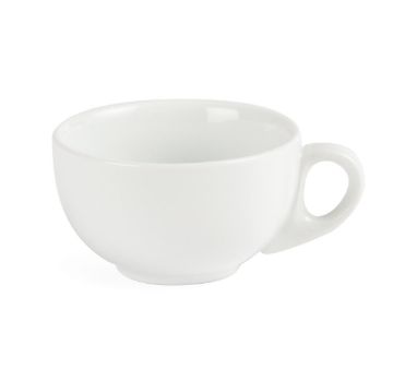 Picture of Olympia Whiteware Cappuccino Cups 10oz 284ml (Pack of 12)