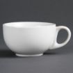 Picture of Olympia Whiteware Cappuccino Cups 10oz 284ml (Pack of 12) - CB462