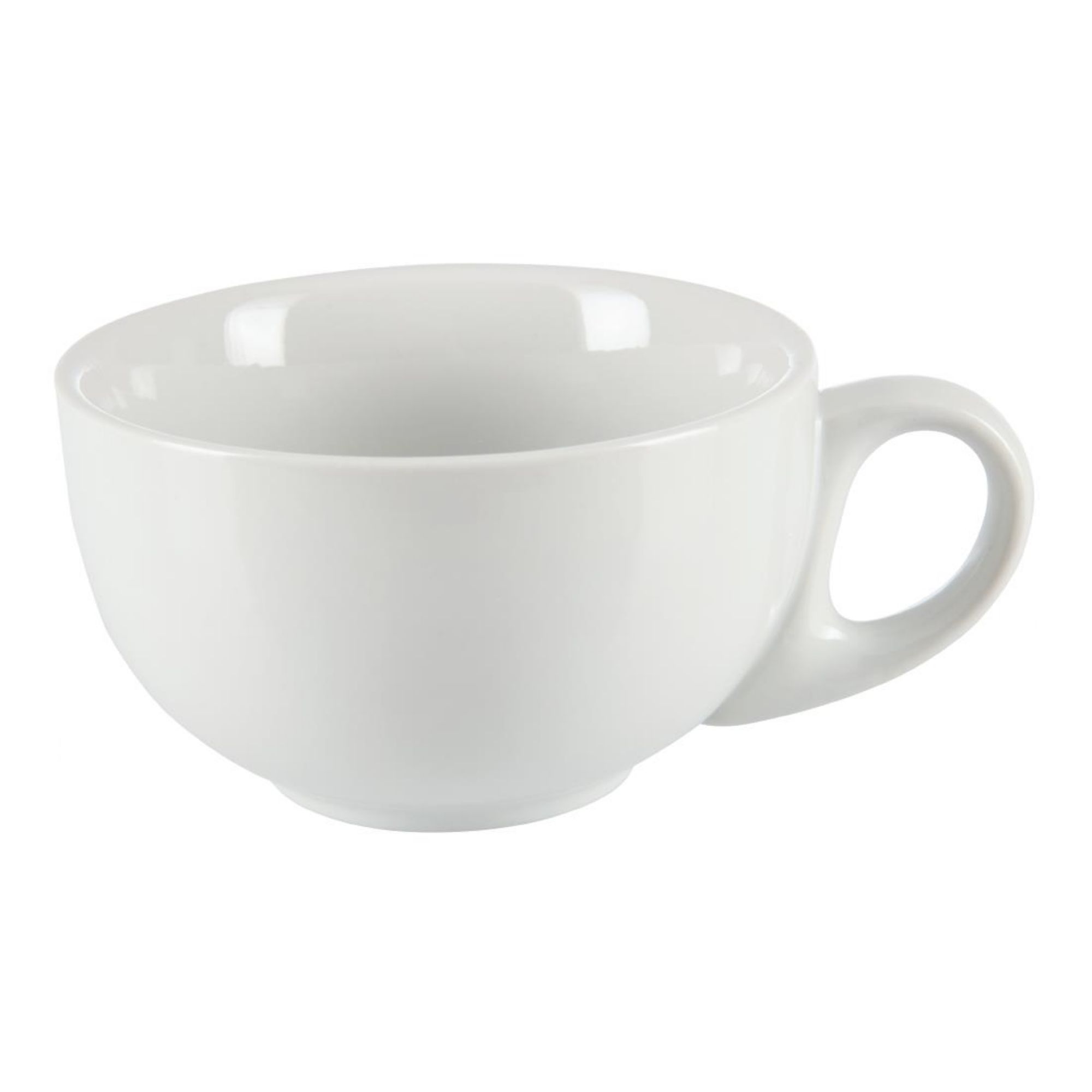 Picture of Olympia Whiteware Cappuccino Cups 10oz 284ml (Pack of 12)
