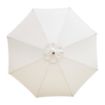 Picture of Bolero Round Parasol 3m Diameter Cream - CB516