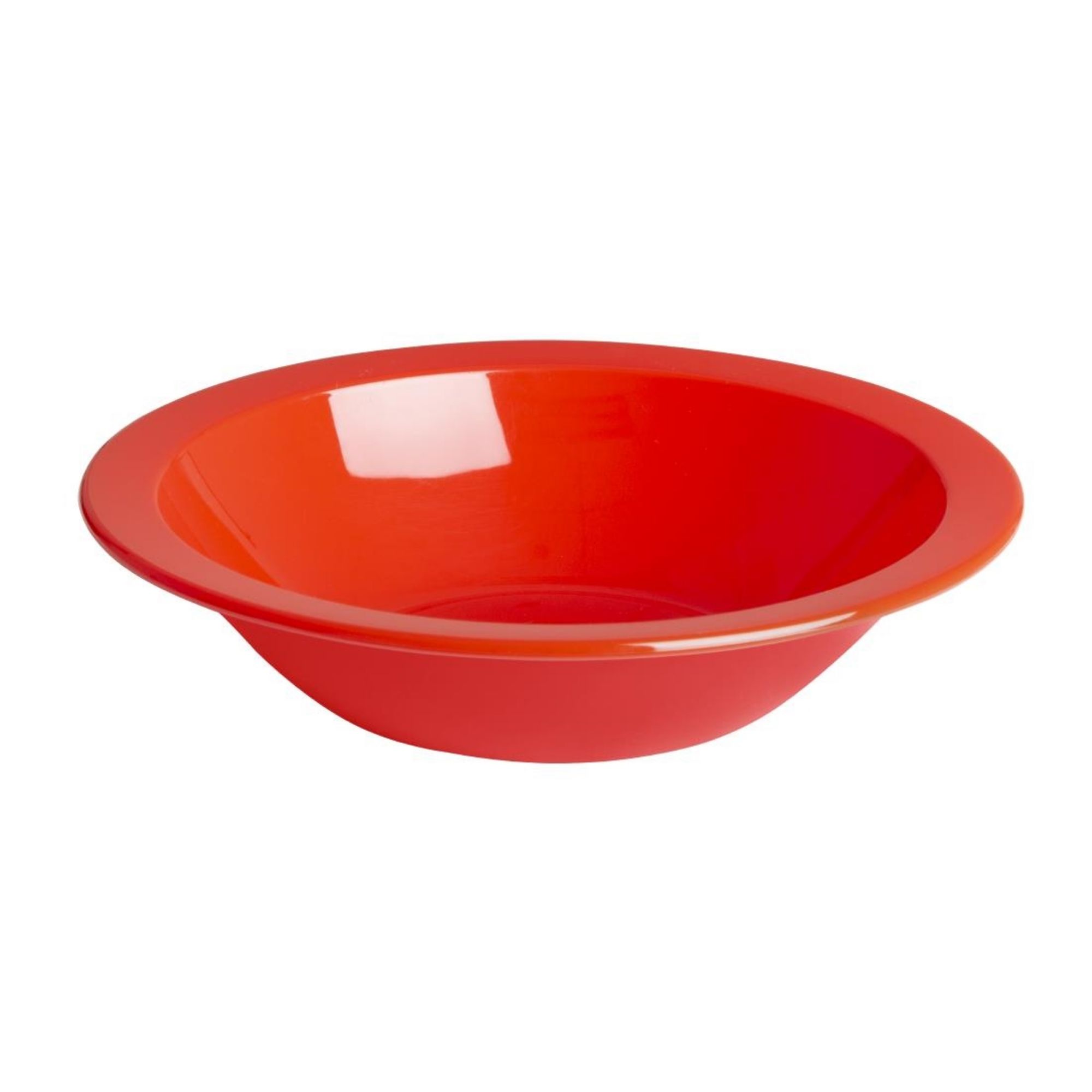 Picture of Olympia Kristallon Polycarbonate Bowls Red 172mm (Pack of 12) - CB774