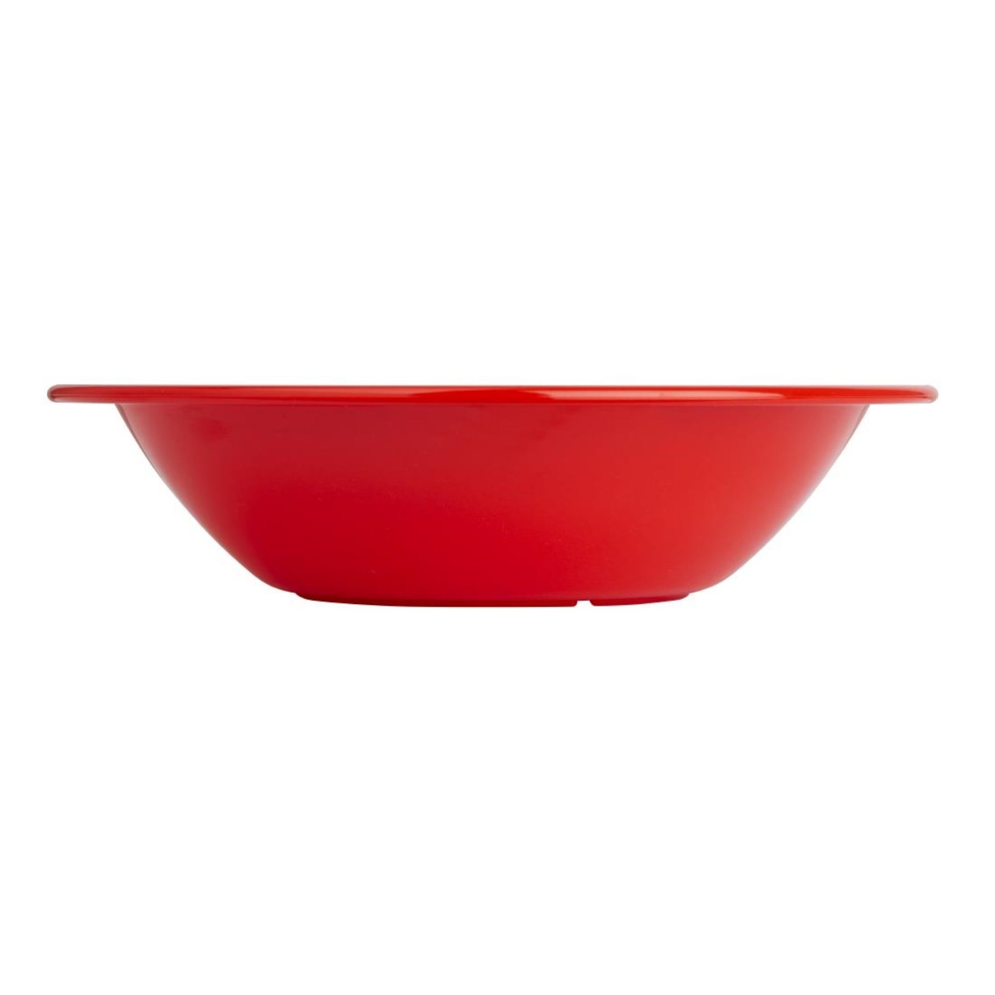 Picture of Olympia Kristallon Polycarbonate Bowls Red 172mm (Pack of 12)