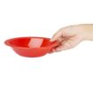 Picture of Olympia Kristallon Polycarbonate Bowls Red 172mm (Pack of 12) - CB774