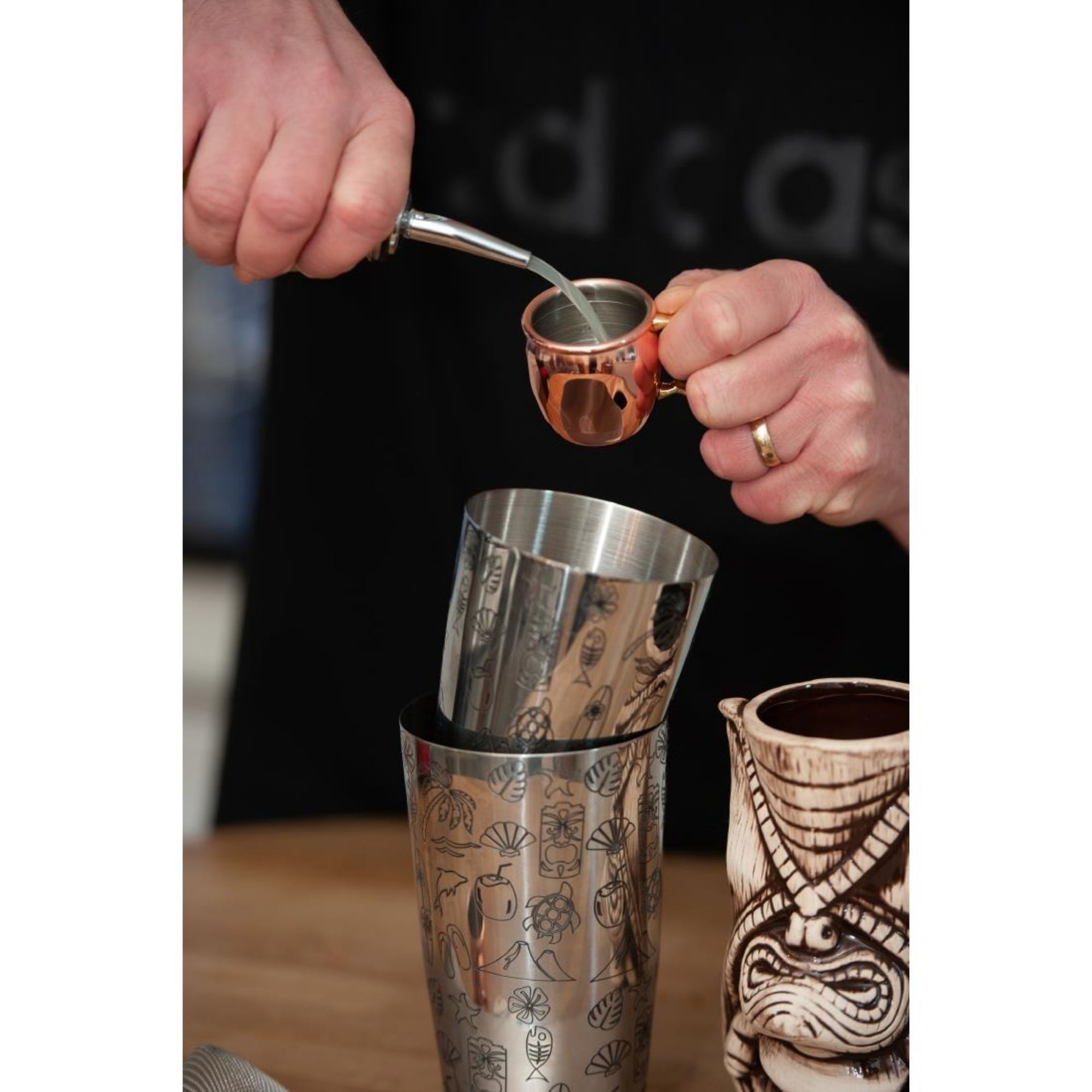 Picture of Beaumont Copper Straight Jigger 25/50ml