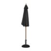 Picture of Bolero Round Parasol 3m Diameter Black - CB517