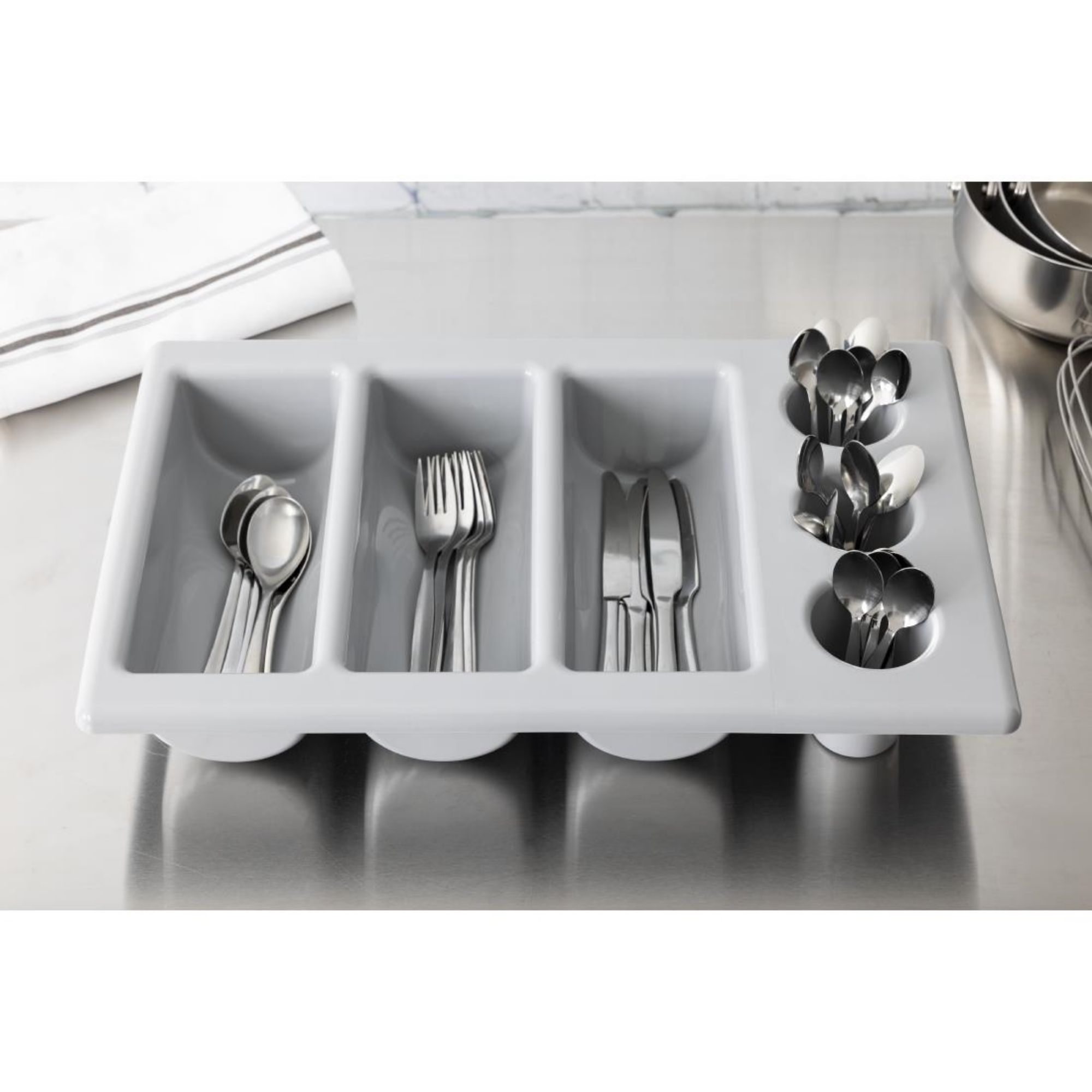 Picture of APS Stackable Plastic Cutlery Dispenser