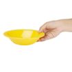 Picture of Olympia Kristallon Polycarbonate Bowls Yellow 172mm (Pack of 12) - CB771