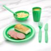 Picture of Olympia Kristallon Polycarbonate Plates Green 230mm (Pack of 12) - CB768