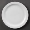 Picture of Olympia Whiteware Narrow Rimmed Plates 280mm (Pack of 6) - CB491