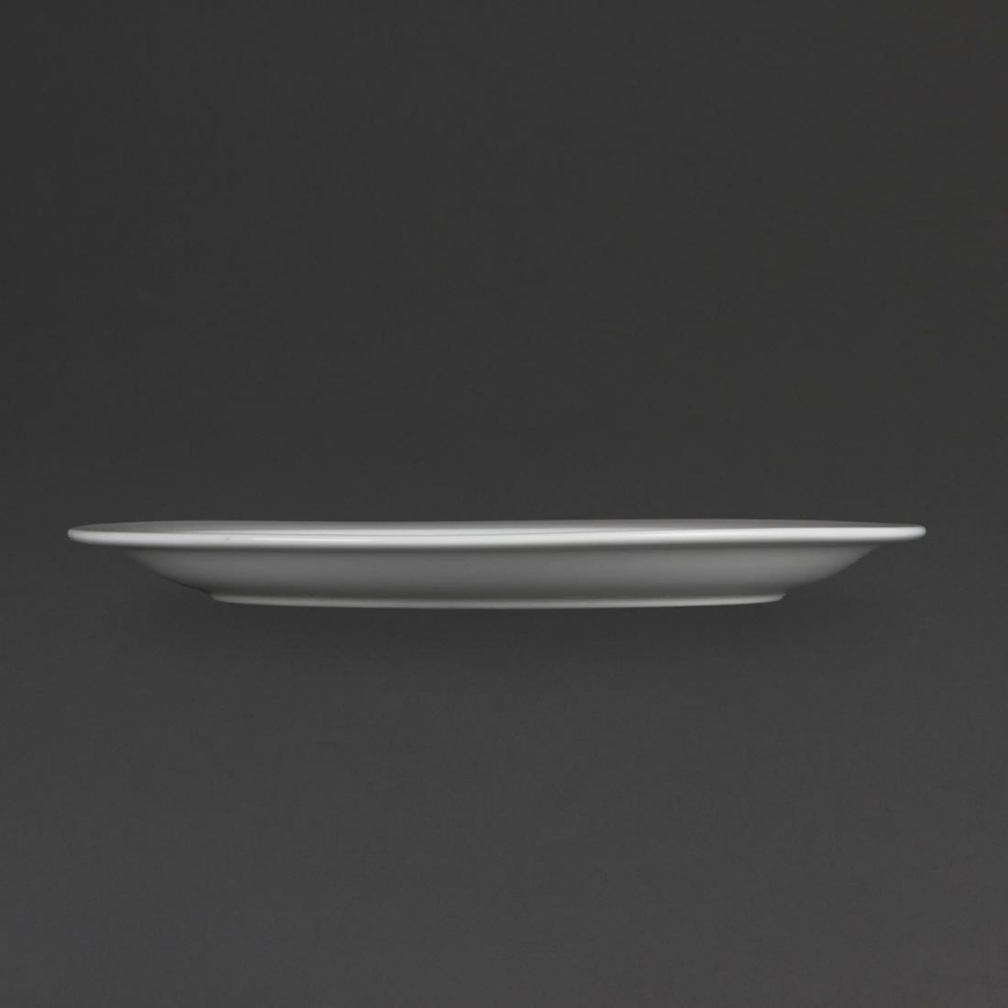Picture of Olympia Whiteware Narrow Rimmed Plates 280mm (Pack of 6)