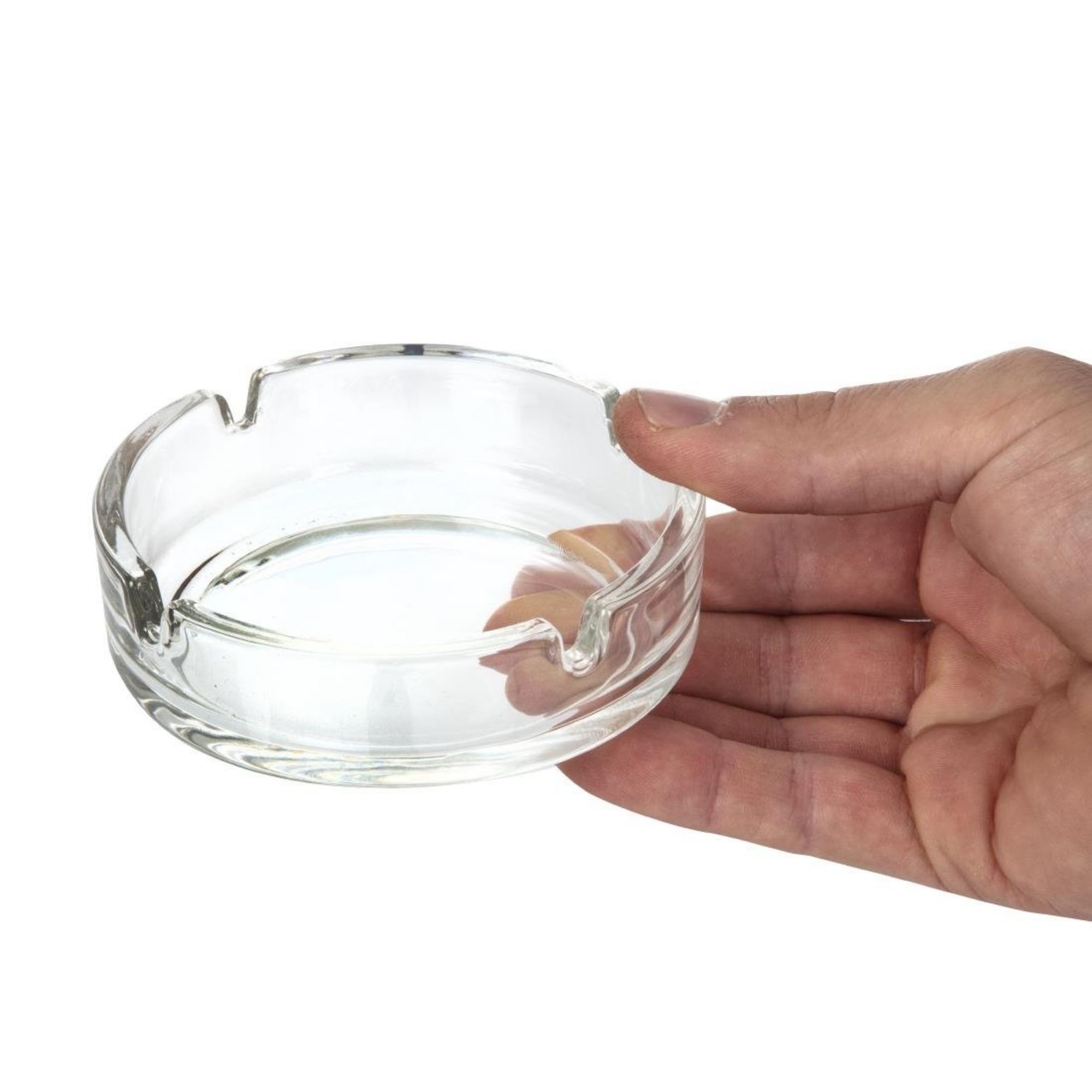 Picture of Olympia Small Stackable Glass Ashtrays (Pack of 24)