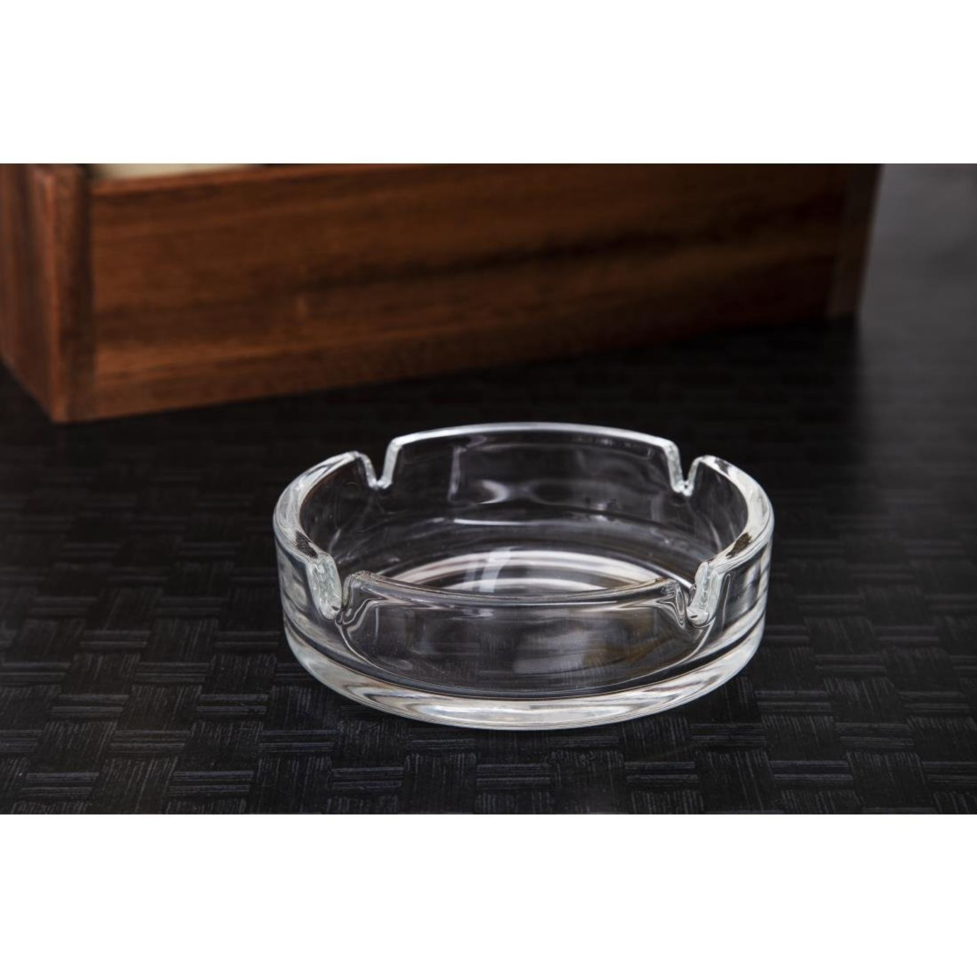 Picture of Olympia Small Stackable Glass Ashtrays (Pack of 24)
