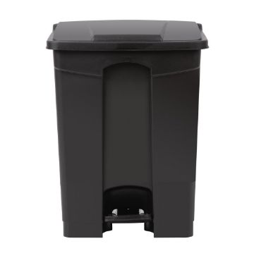 Picture of Jantex Kitchen Pedal Bin Black 65Ltr