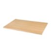 Picture of Bolero Pre-drilled Rectangular Table Top Natural Ash Veneer 1100 x 700mm - CY950