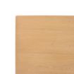 Picture of Bolero Pre-drilled Rectangular Table Top Natural Ash Veneer 1100 x 700mm - CY950