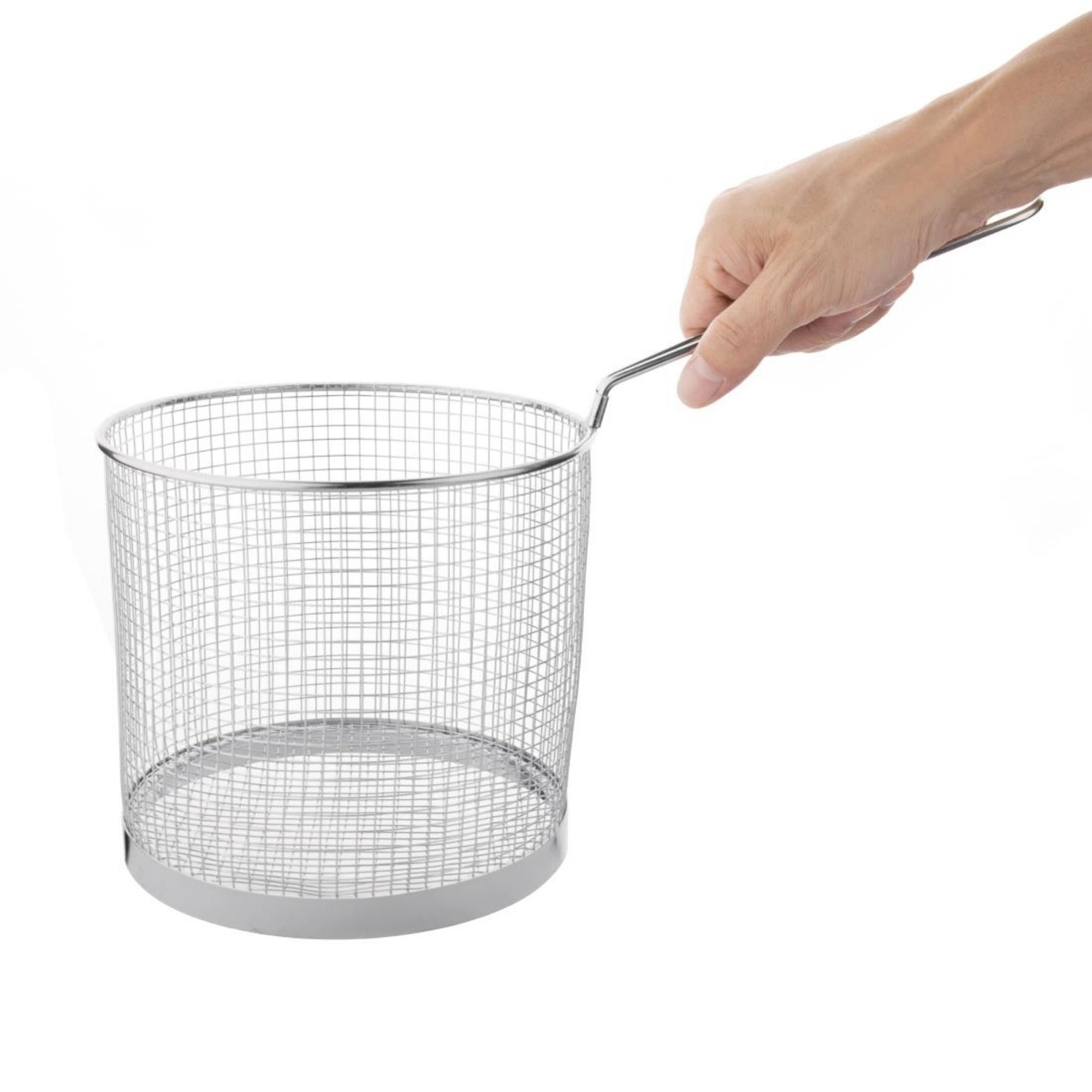 Picture of Vogue Stainless Steel Spaghetti Basket 18cm