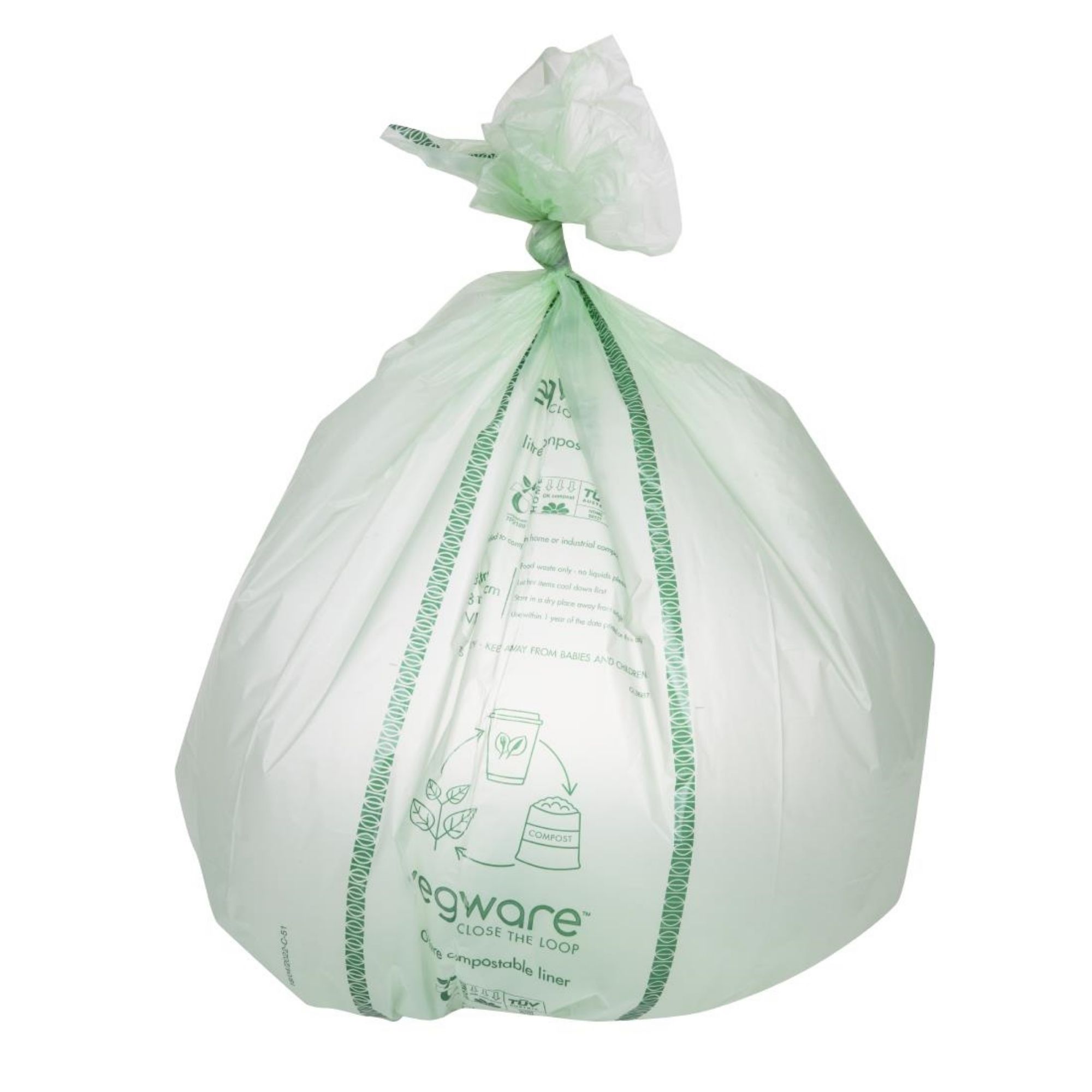 Picture of Vegware Compostable Bin Liners 80Ltr (Pack of 240)