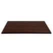 Picture of Bolero Pre-drilled Rectangular Tabletop Dark Brown - CW131