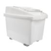 Picture of Araven Transparent Mobile Ingredient Bin 80Ltr - CR976