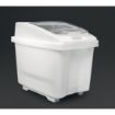 Picture of Araven Transparent Mobile Ingredient Bin 80Ltr - CR976