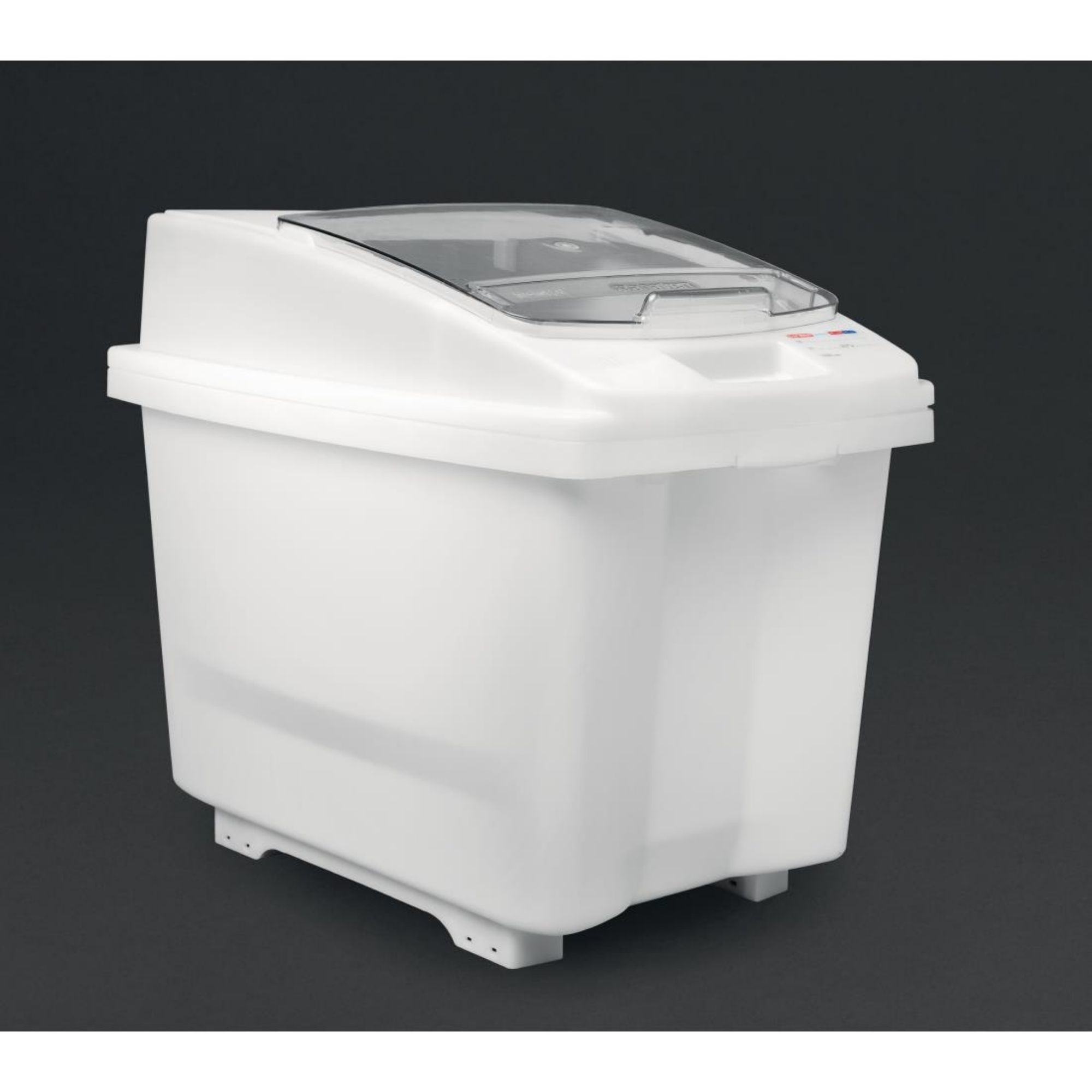 Picture of Araven Transparent Mobile Ingredient Bin 80Ltr