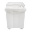 Picture of Araven Transparent Mobile Ingredient Bin 80Ltr - CR976