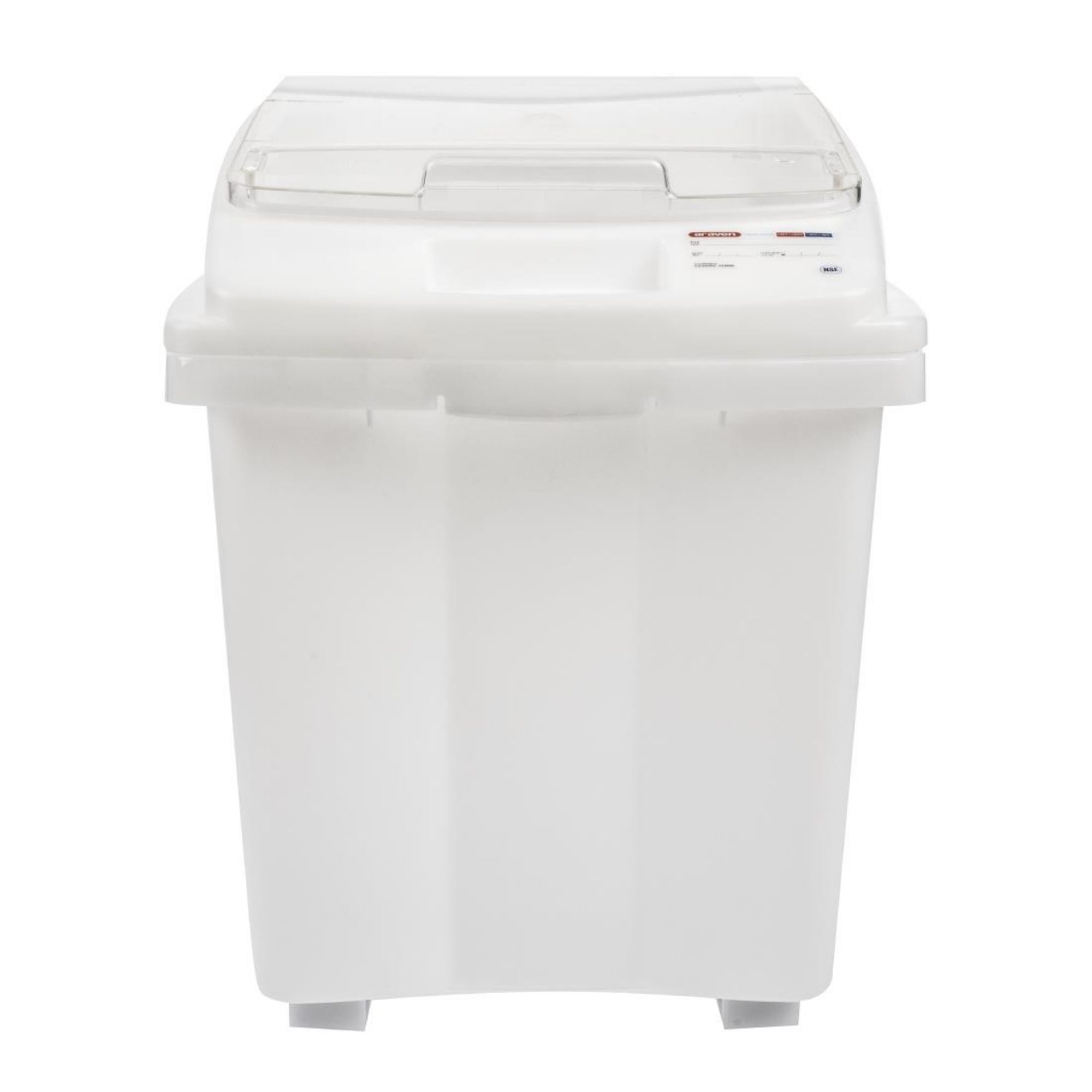 Picture of Araven Transparent Mobile Ingredient Bin 80Ltr