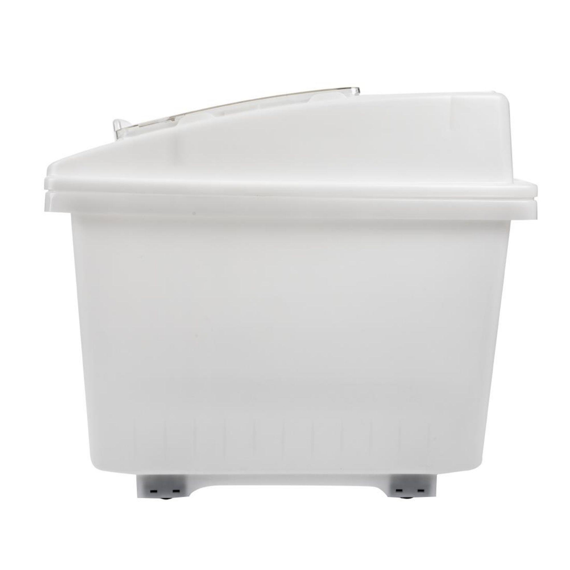 Picture of Araven Transparent Mobile Ingredient Bin 80Ltr
