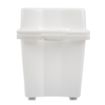 Picture of Araven Transparent Mobile Ingredient Bin 80Ltr - CR976