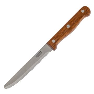 Picture of Olympia Rounded Steak Knives Wood (12 pack)