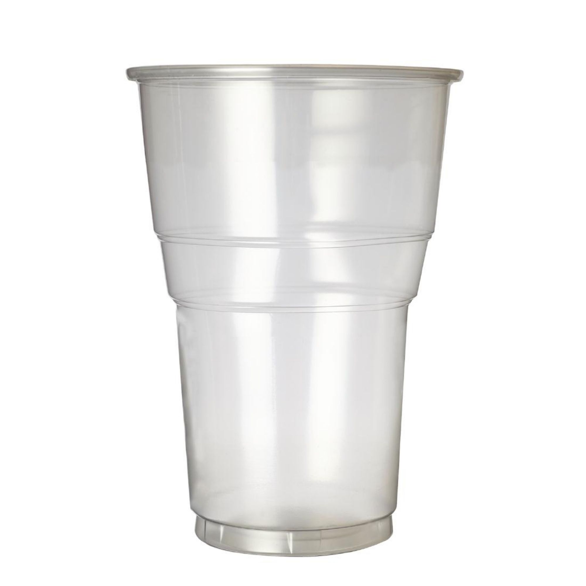 Picture of eGreen Premium Flexy-Glass Recyclable Pint To Brim Glasses UKCA CE Marked 568ml (1000 pack)