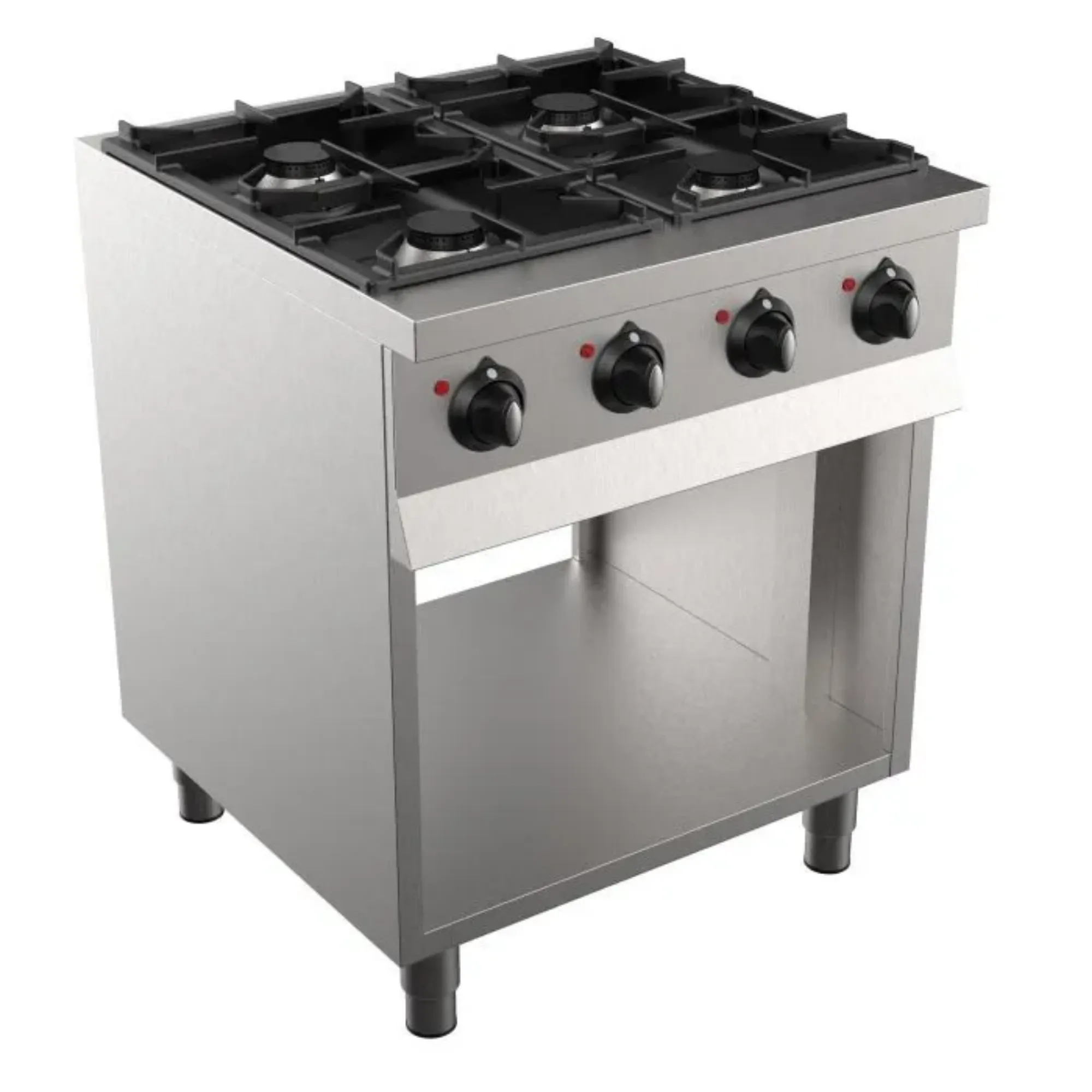 Picture of CombiSteel Base 700 Gas Range 4 Burners Freestanding - 7333.2005