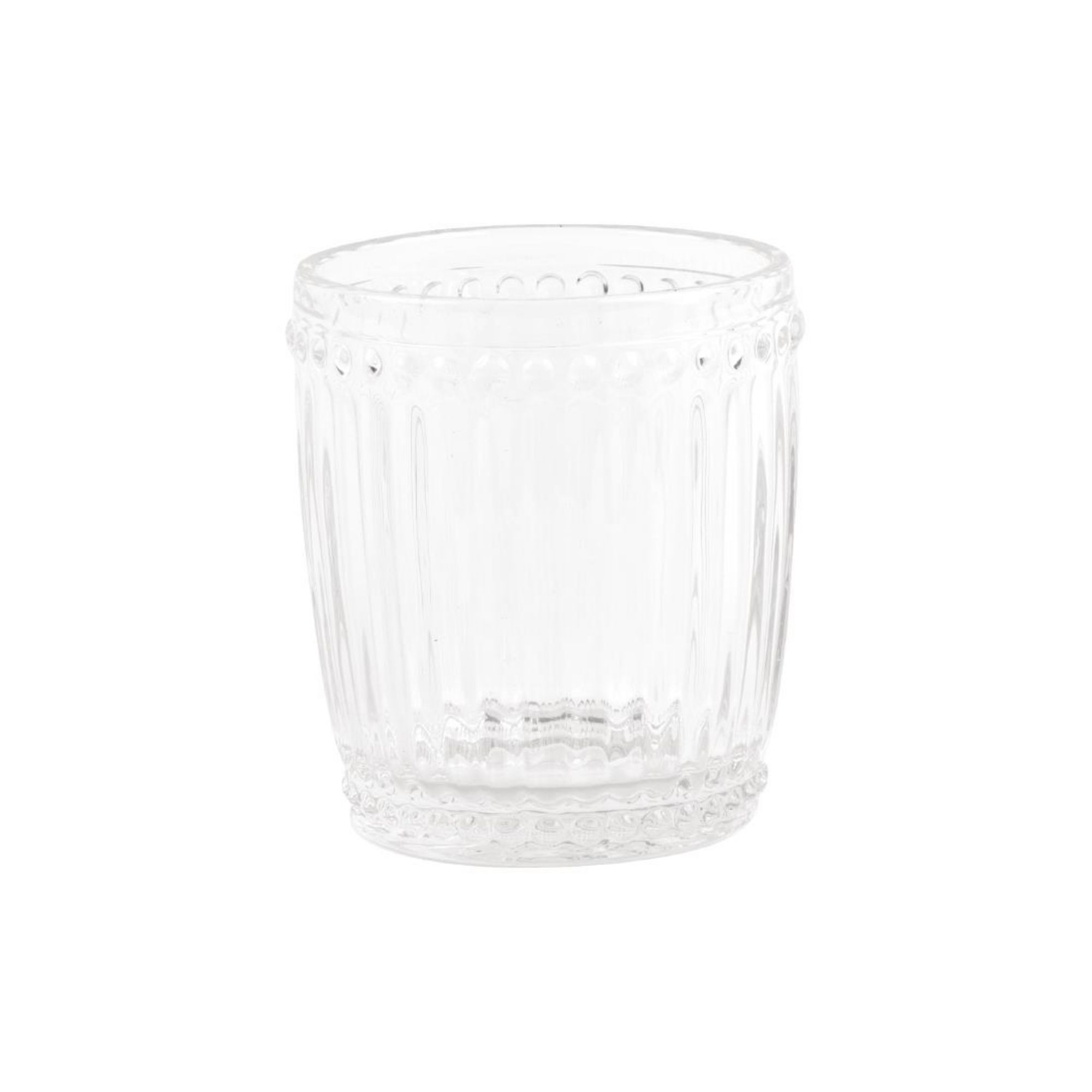 Picture of Olympia Baroque Whiskey Glasses Clear 325ml (Pack of 6)