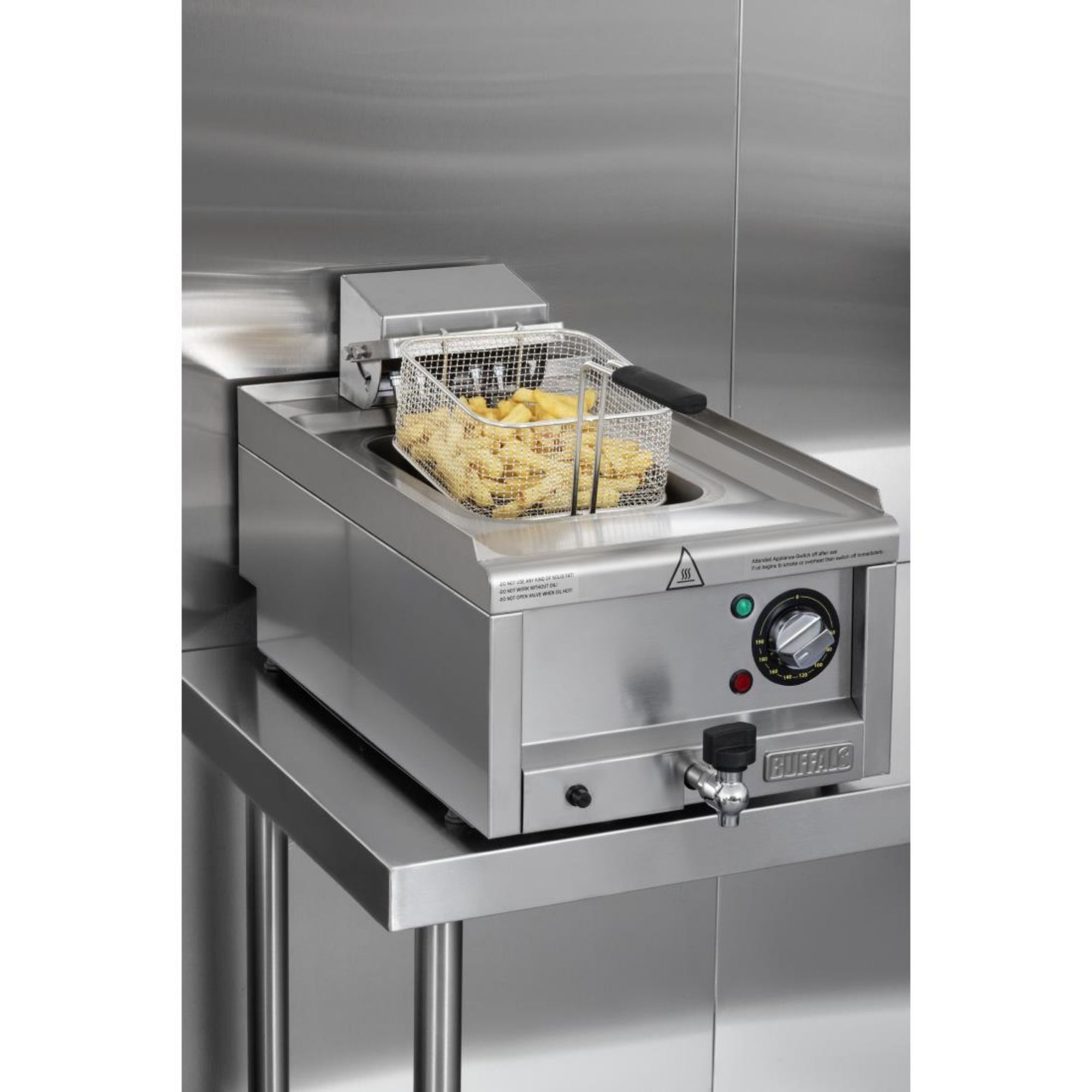 Picture of Buffalo 600 Series Single Tank Electric Fryer 8Ltr