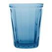 Picture of Olympia Cabot Panelled Glass Tumbler Blue 260ml (6 pack) - CR828