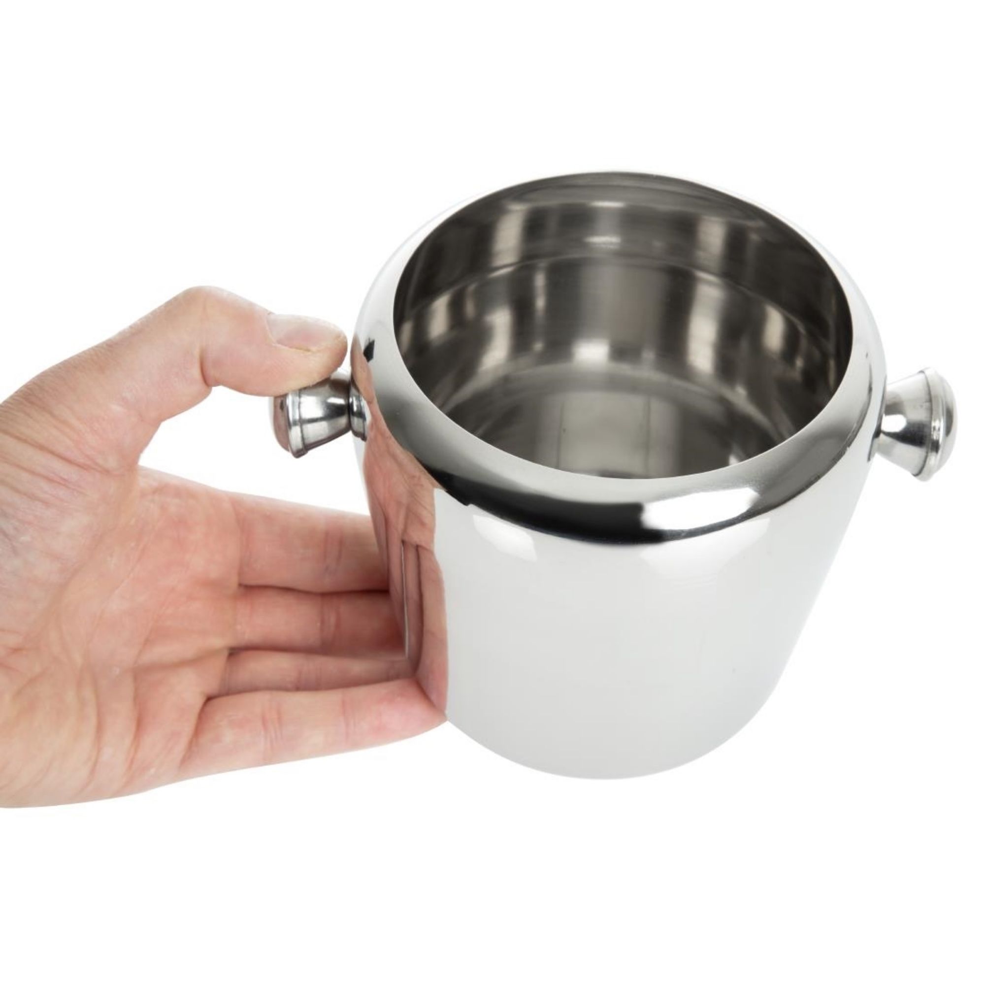 Picture of Olympia Mini Ice Bucket Stainless Steel 1Ltr