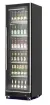 Picture of CombiSteel Single Glass Door Display Fridge Black 387L
