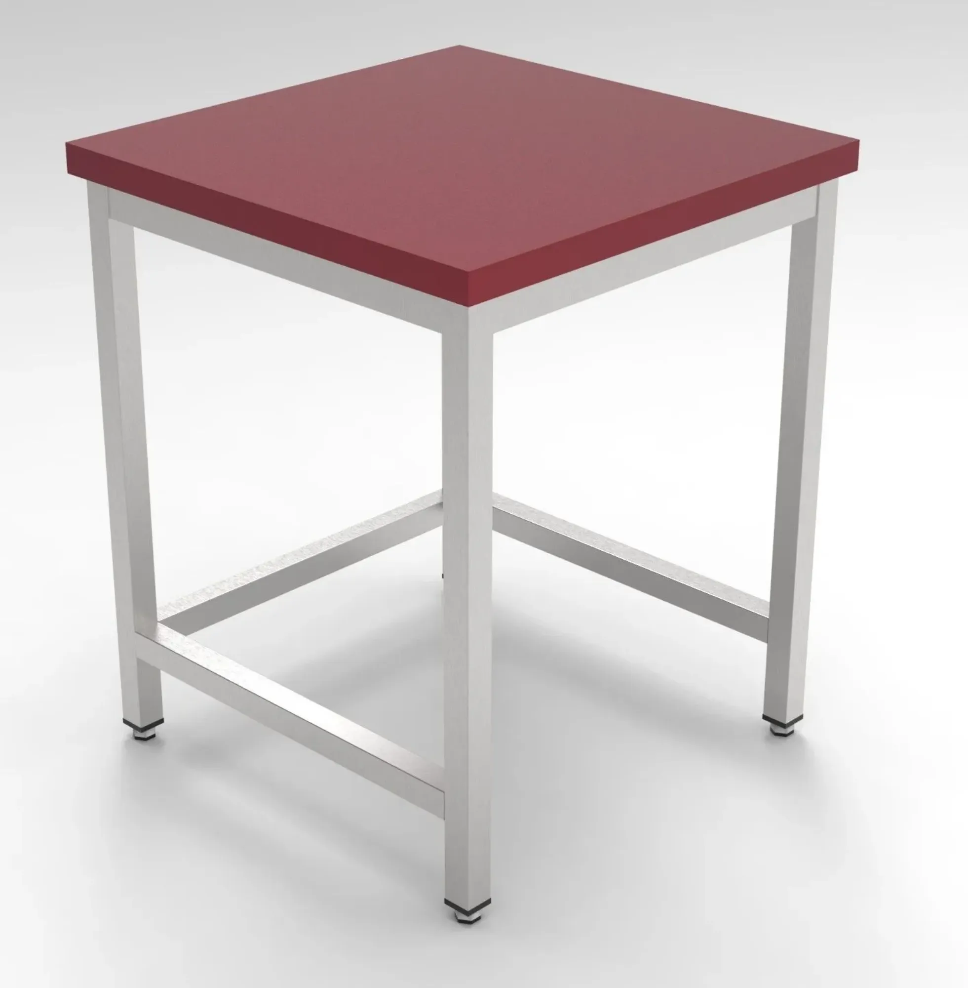 Picture of CombiSteel Polyethylene Chopping Block Table 400X400 - 7333.1600