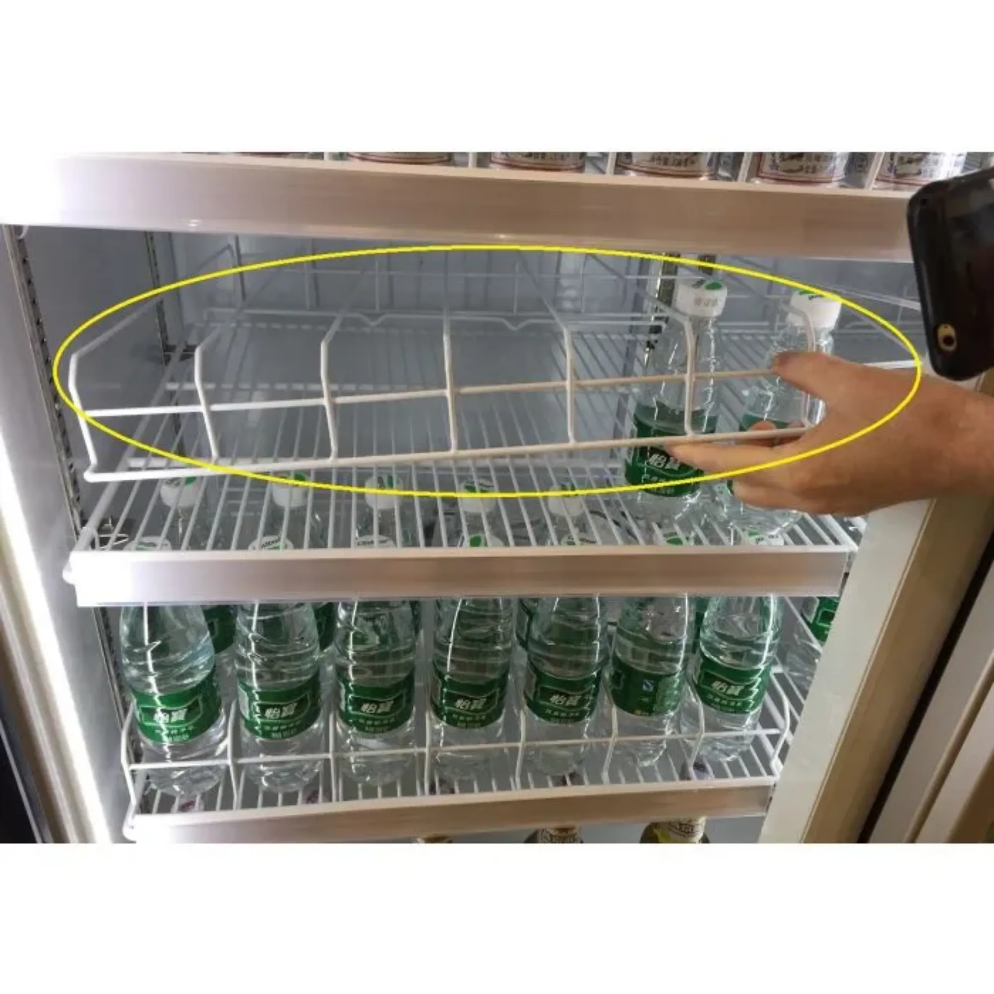 Picture of CombiSteel Shelf Partitions White Middle 7455.2205-2210 + 7455.2410-2416 + 7455.2905 - 7455.2281