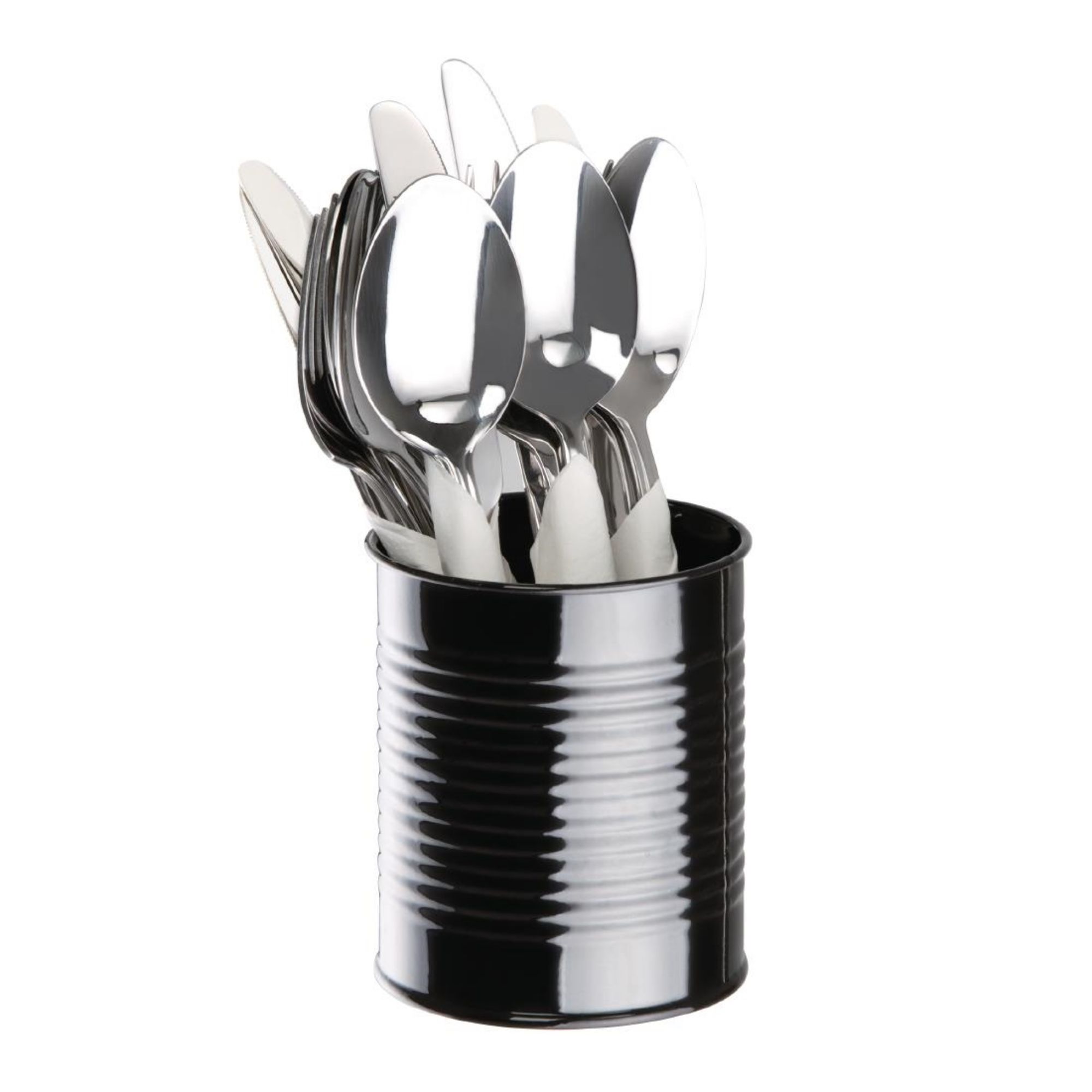 Picture of Olympia Galvanised Steel Table Tidy Black