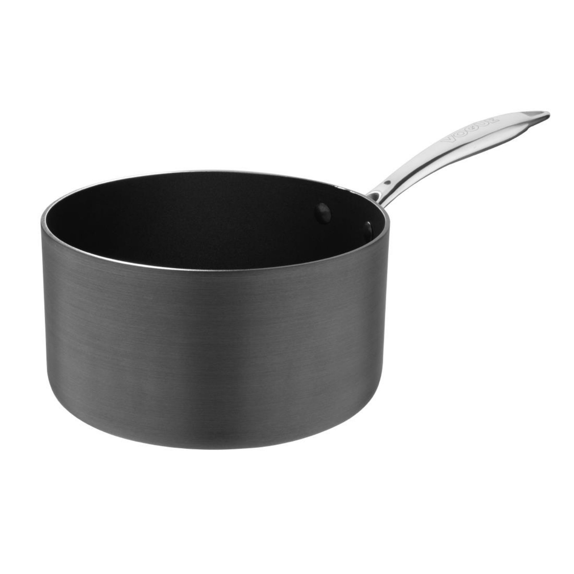 Picture of Vogue Anodised Aluminium Non-Stick Saucepan 20cm - CP763