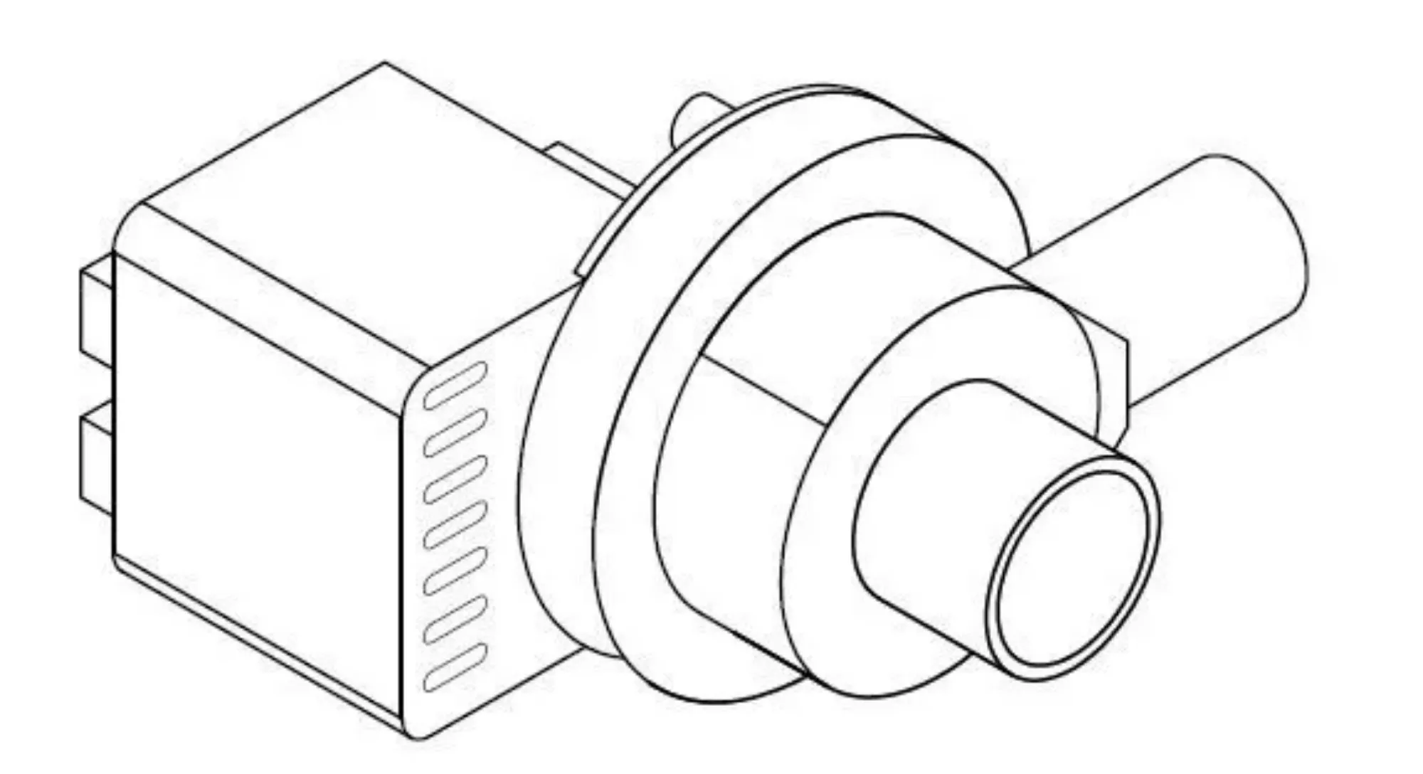 Picture of CombiSteel Drain Pump For Glass Washer And Frontloader - 7280.0105